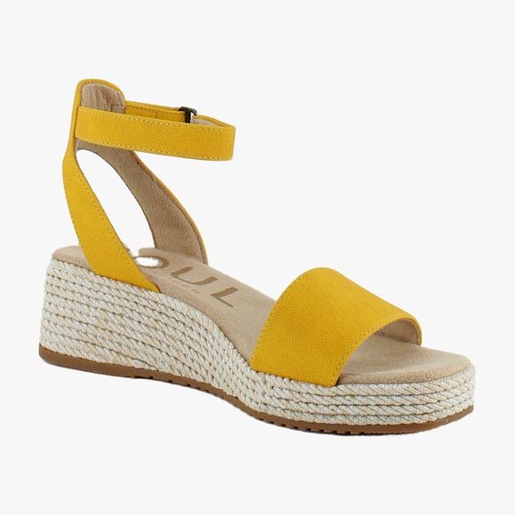 Naturalizer Shoes - Naturalizer Gloria Yellow Linen